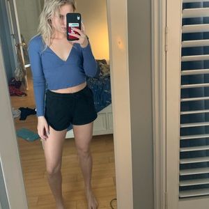 purple blue long sleeve